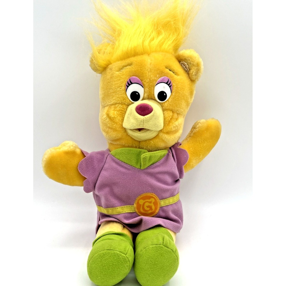 Disneys Gummi Bears Sunni Plush Stuffed Animal Doll Toy Girl‎ 1985 Vintage #7004